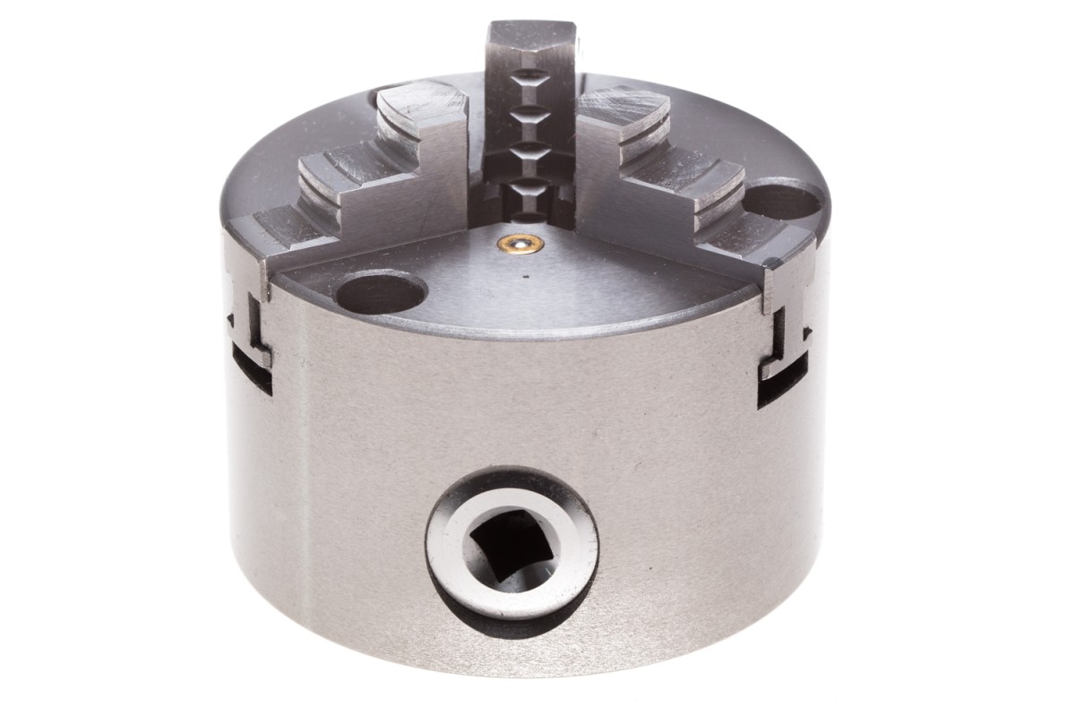 3 jaw juck Ø 80 mm for high quality 4th axis system 3 jaw juck Ø 80 mm for high quality 4th axis system