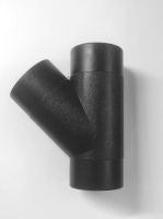 4 inch Y adaptor extraction wall fittings