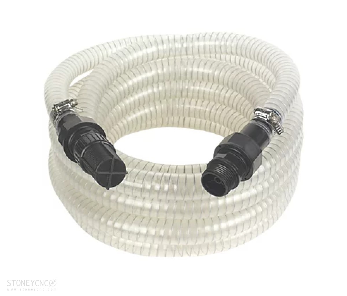 Essentials Reinforced Suction Hose with Filter Clear 7m x 1inch Essentials Reinforced Suction Hose with Filter Clear 7m x 1inch