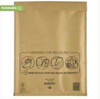 Mail Lite Mailing Bag F/3 Gold Plain 220 (W) x 330 (H) mm Peel and Seal 79 gsm Pack of 50