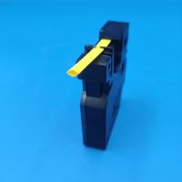 Shrink Wrap Labels - Dymo 18052 IND Rhino 6mm heat-shrink tape- black on yellow(123ink version)